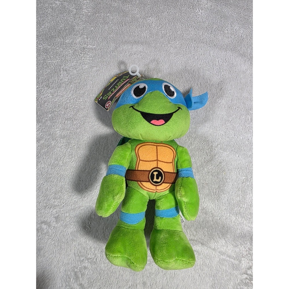 TMNT Leonardo Plush Nickelodeon Teenage Mutant Ninja Turtles Legend Toys Blue